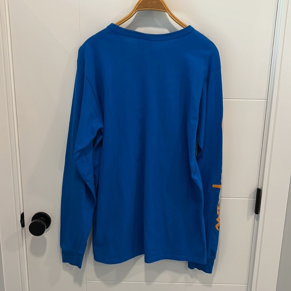 Champion blue long sleeve shirt size large 💯 - Picture 7 of 7